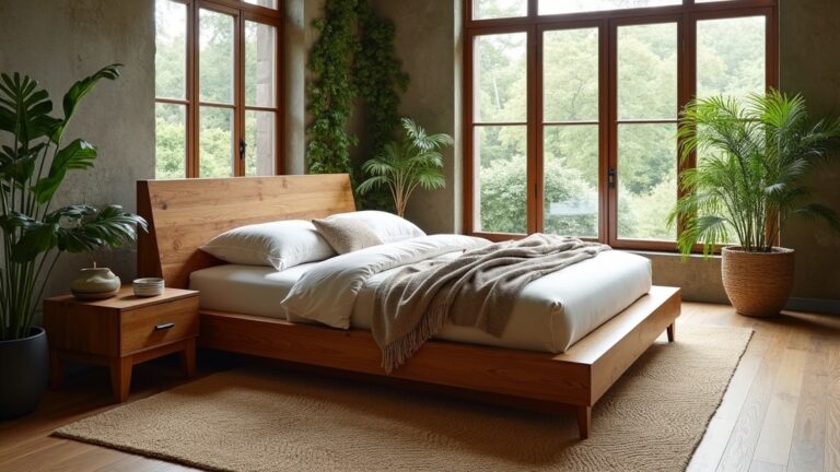 natural wooden bed designs