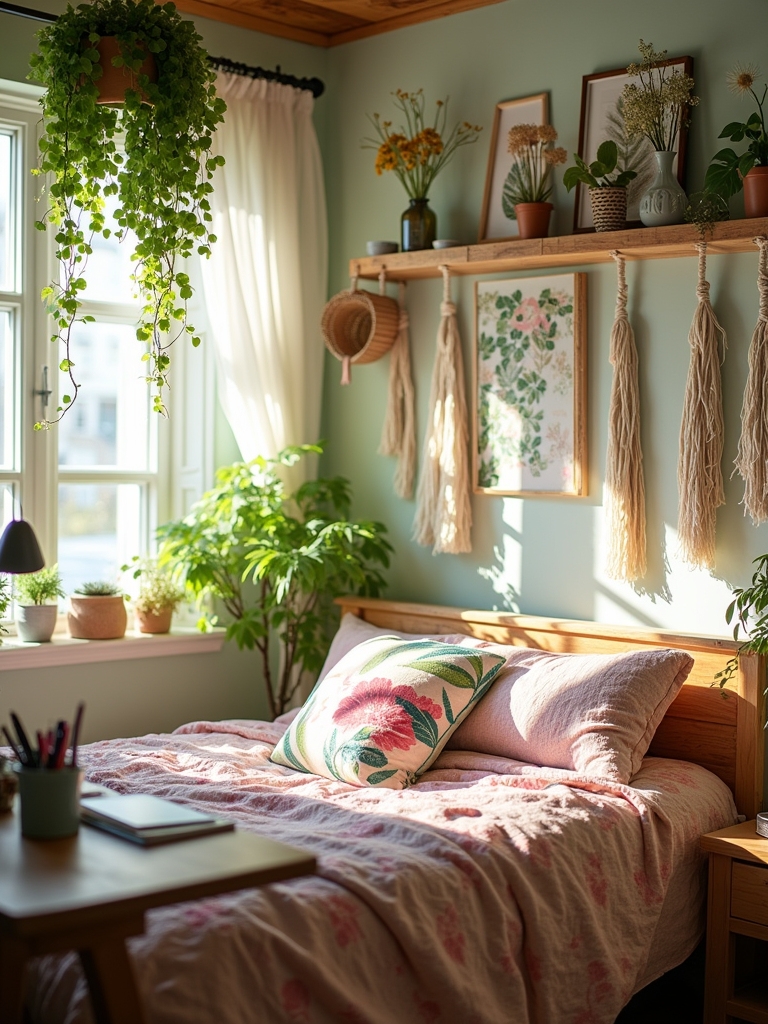 nature inspired bedroom retreat