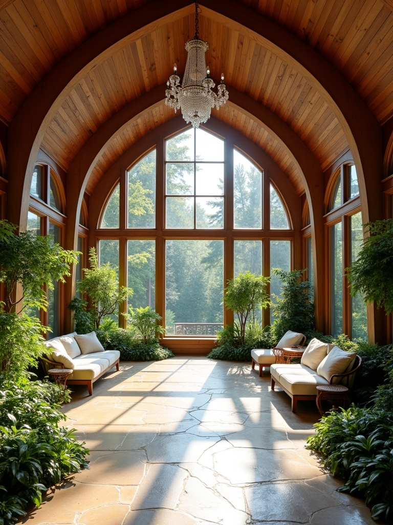 nature inspired sunroom decor