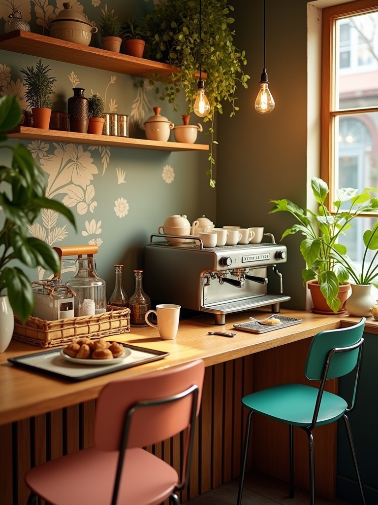 nostalgic retro coffee aesthetics