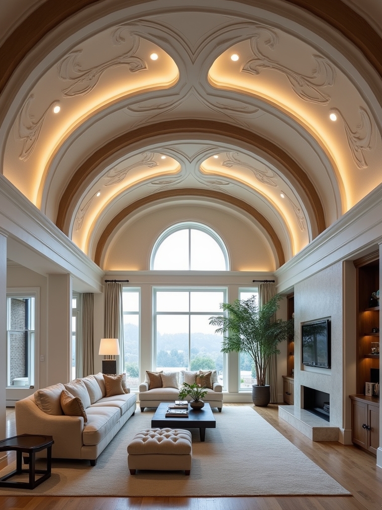 open airy living spaces