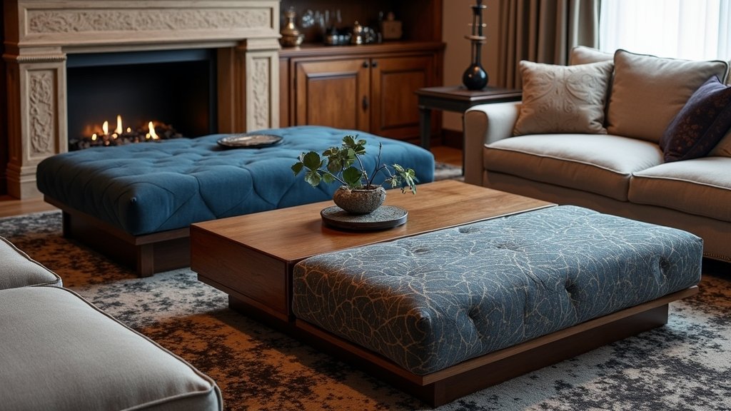 ottoman coffee table inspiration