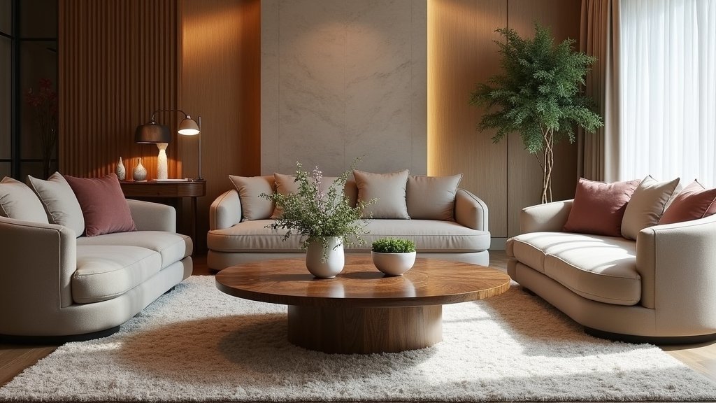 oval coffee table inspiration