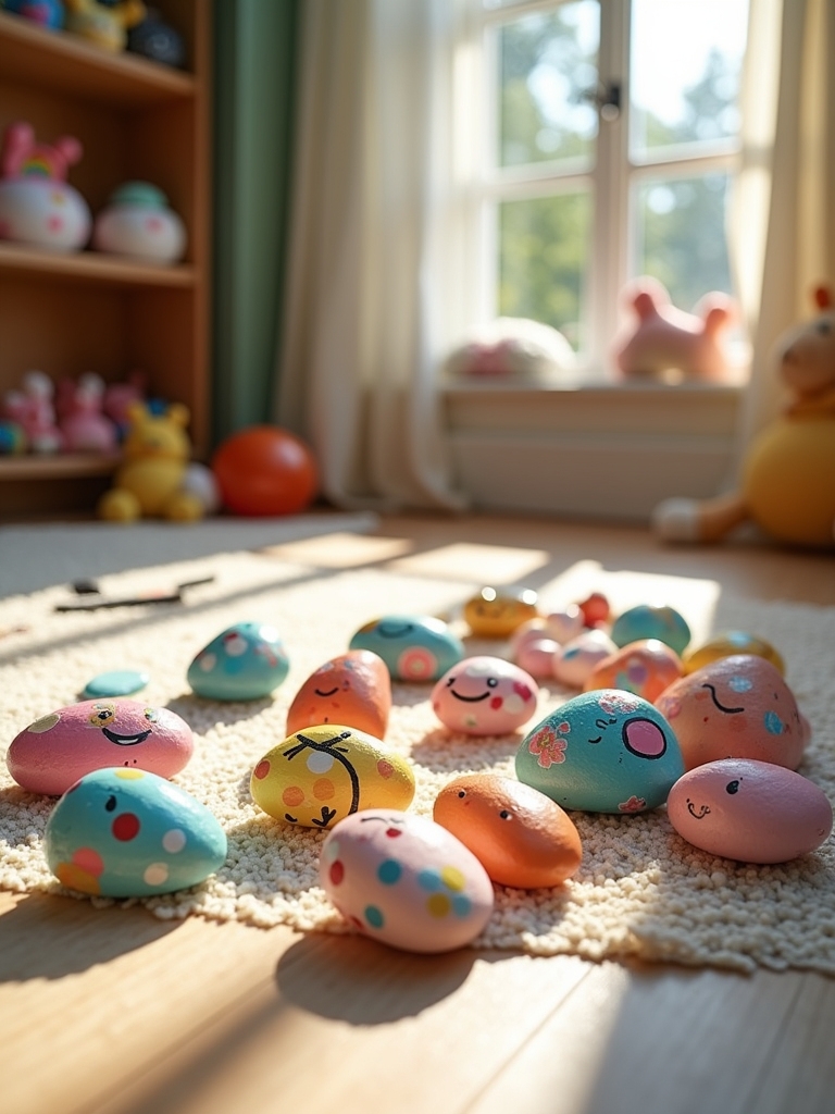 painted rock soft blocks