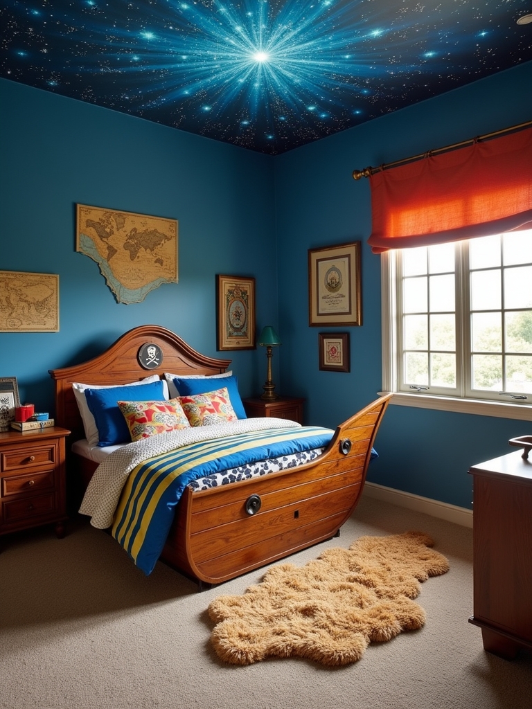 pirate themed bedroom transformation