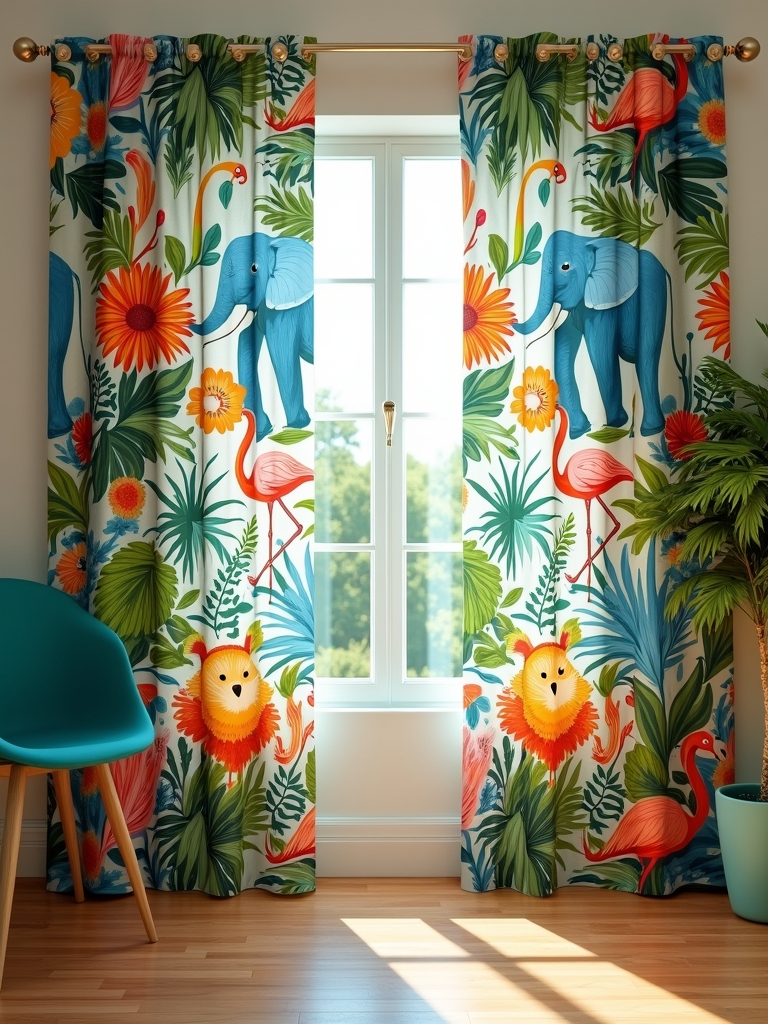 playful whimsical animal decor