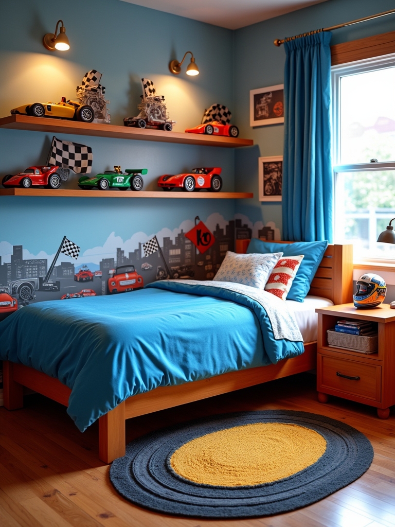racing theme bedroom essentials