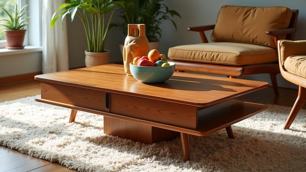 retro mid century coffee tables