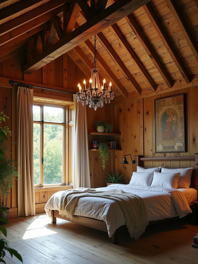 rustic barn style ceiling design