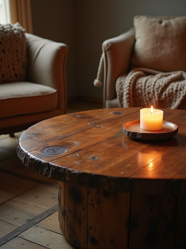 rustic charm natural materials