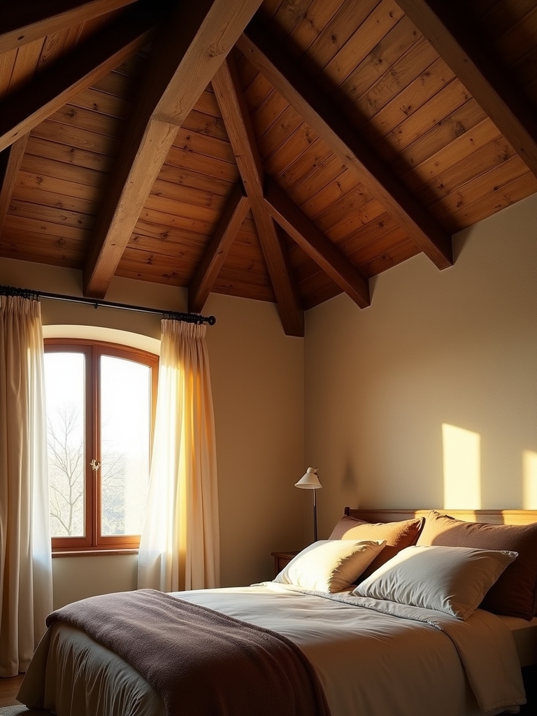 rustic elegance in bedrooms