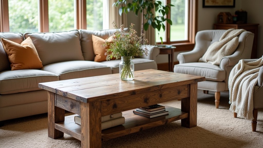 rustic farmhouse coffee tables