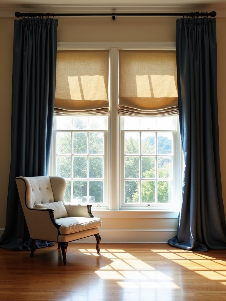 sleek minimalist window treatments
