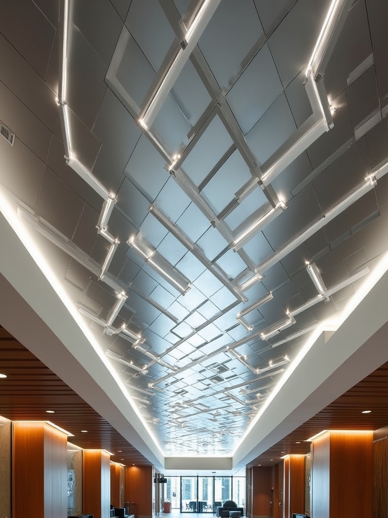 sleek modern durable ceilings