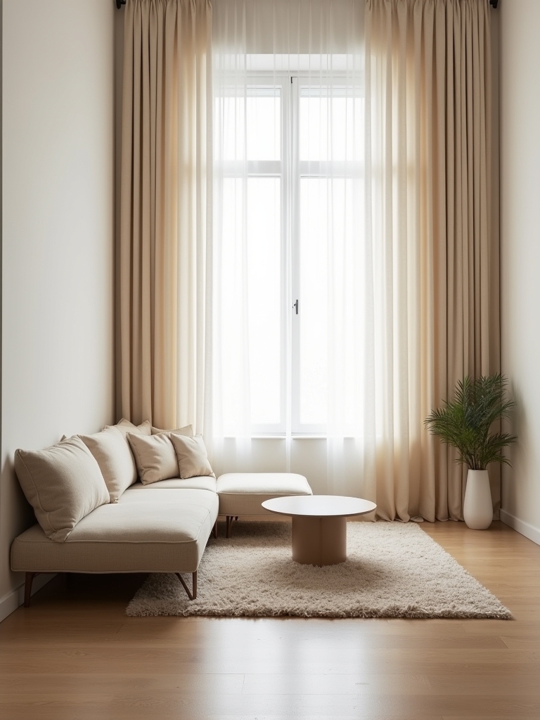sleek stylish uncluttered atmosphere