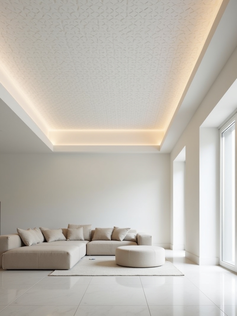 sound absorbing minimalist ceiling tiles