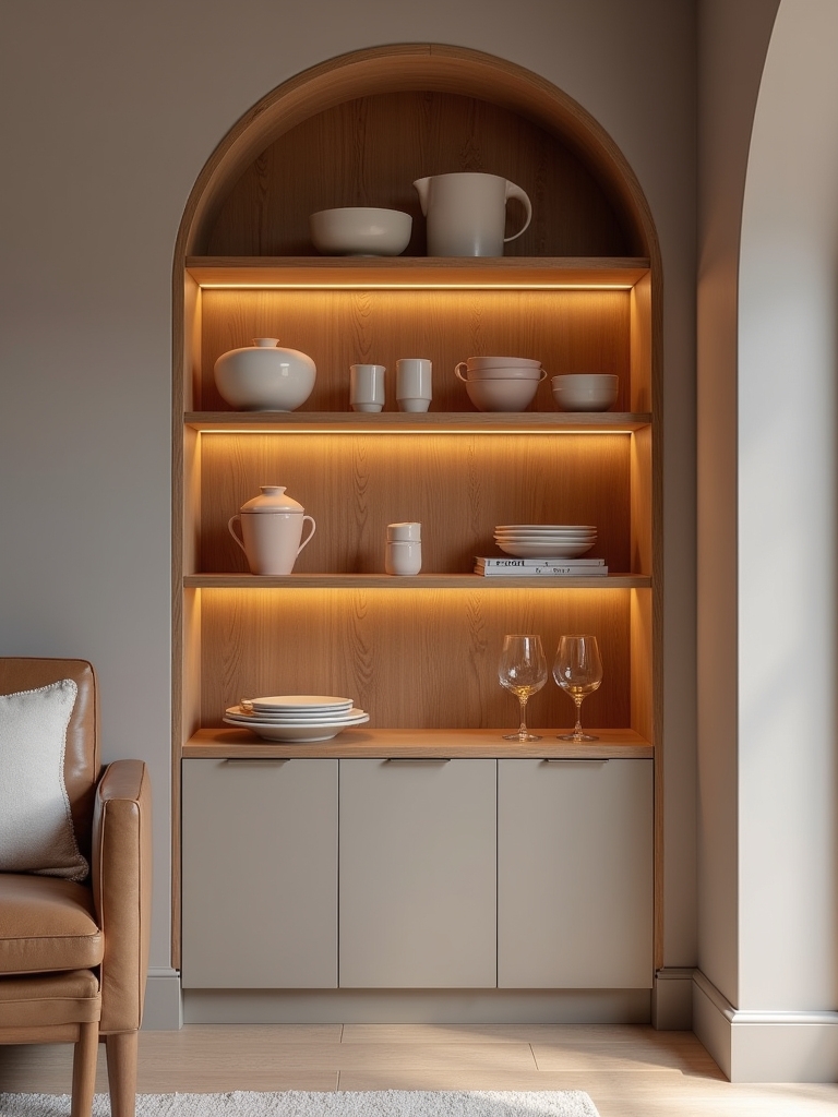 stylish built in storage solutions