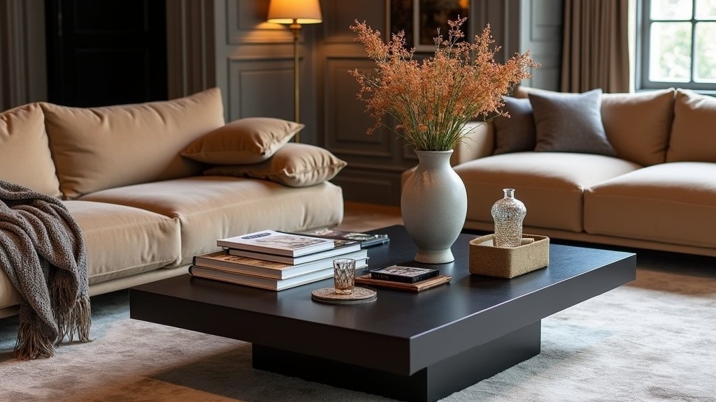 stylish coffee table decor