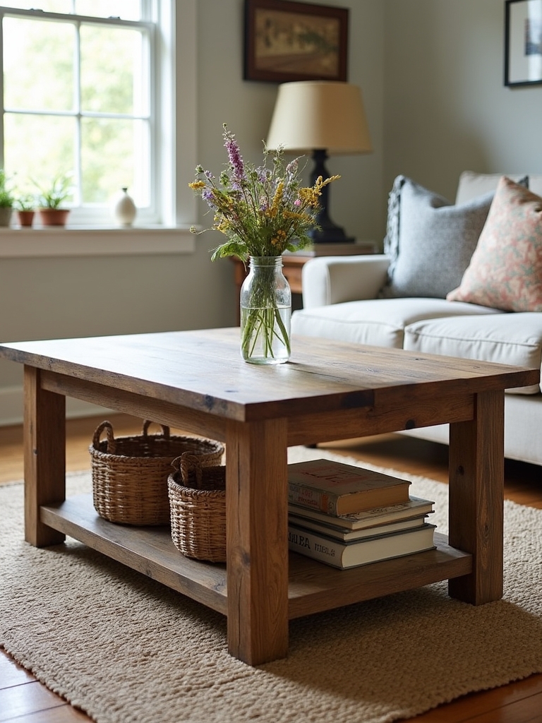 stylish functional farmhouse table