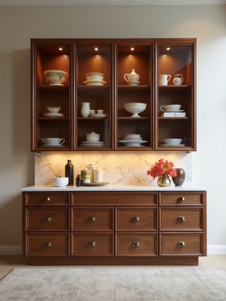stylish functional kitchen storage