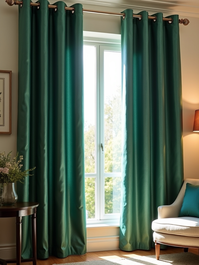 stylish grommet top curtains