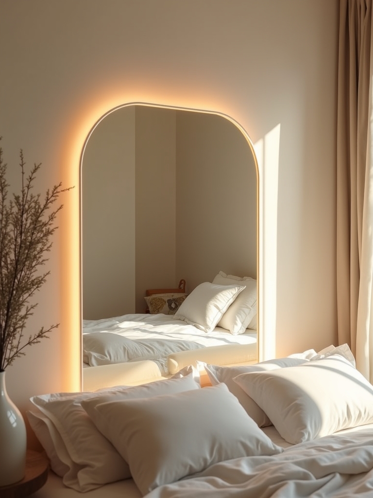stylish illuminated mirror design