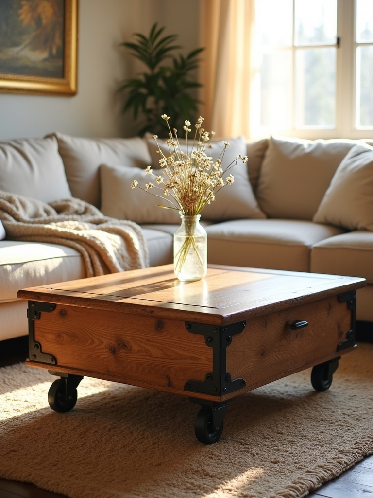 stylish mobile farmhouse tables
