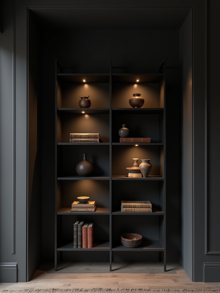 stylish multi tiered display shelf