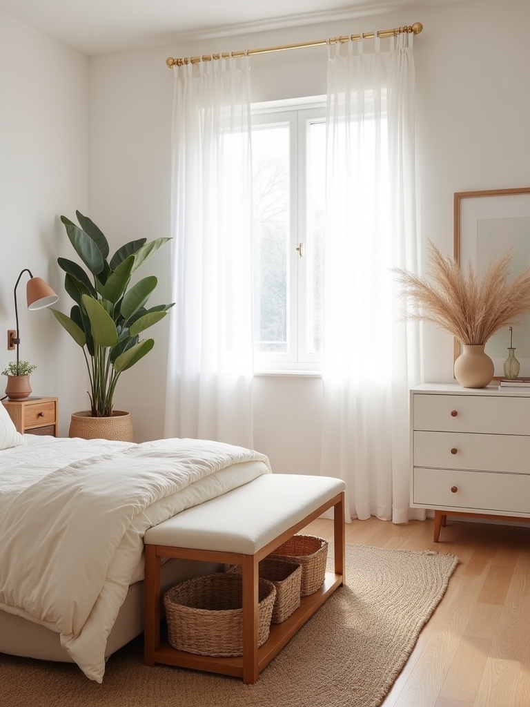 stylish organized decorative storage