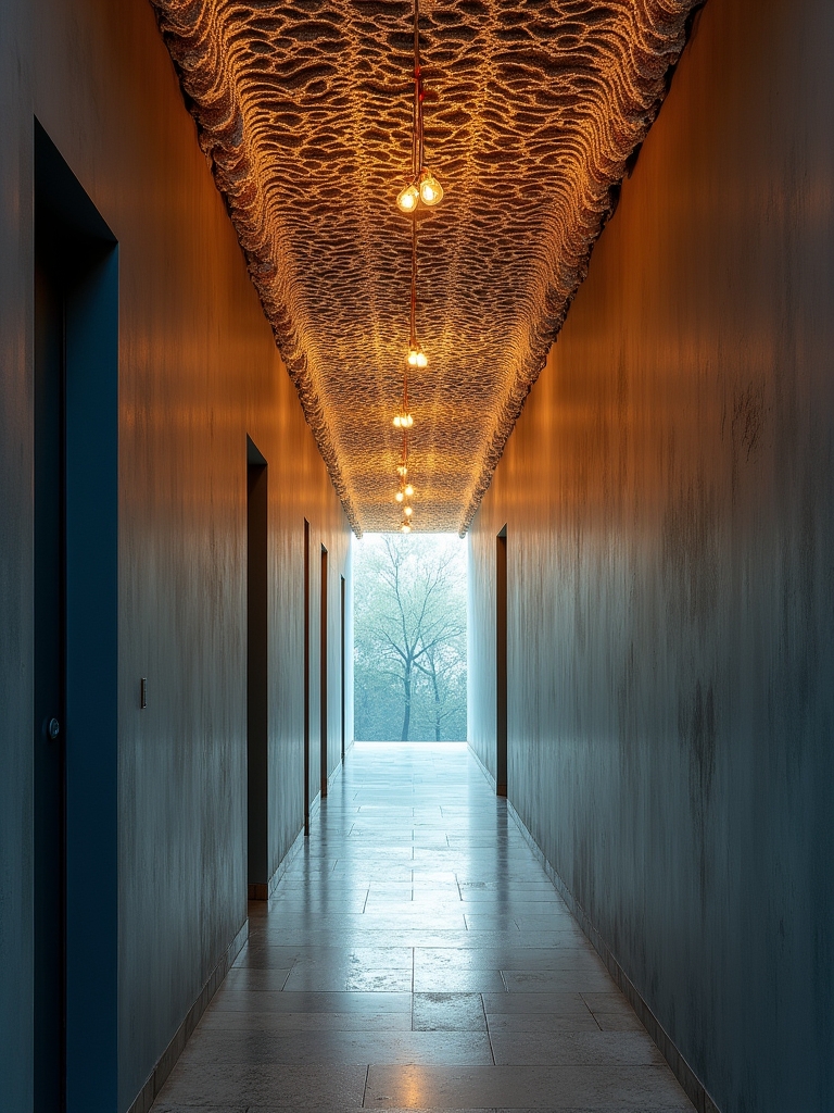 textured ceilings enhance spaces