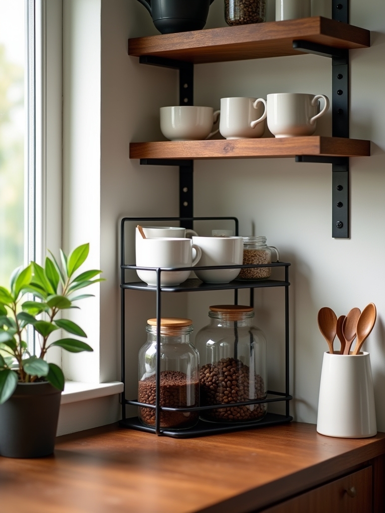 tiered stand for organization