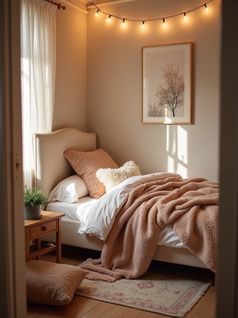 transform bedroom with artwork