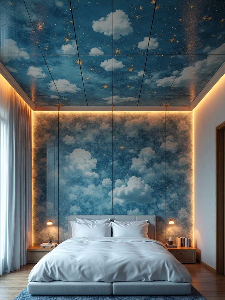 transformative artistic ceiling tiles