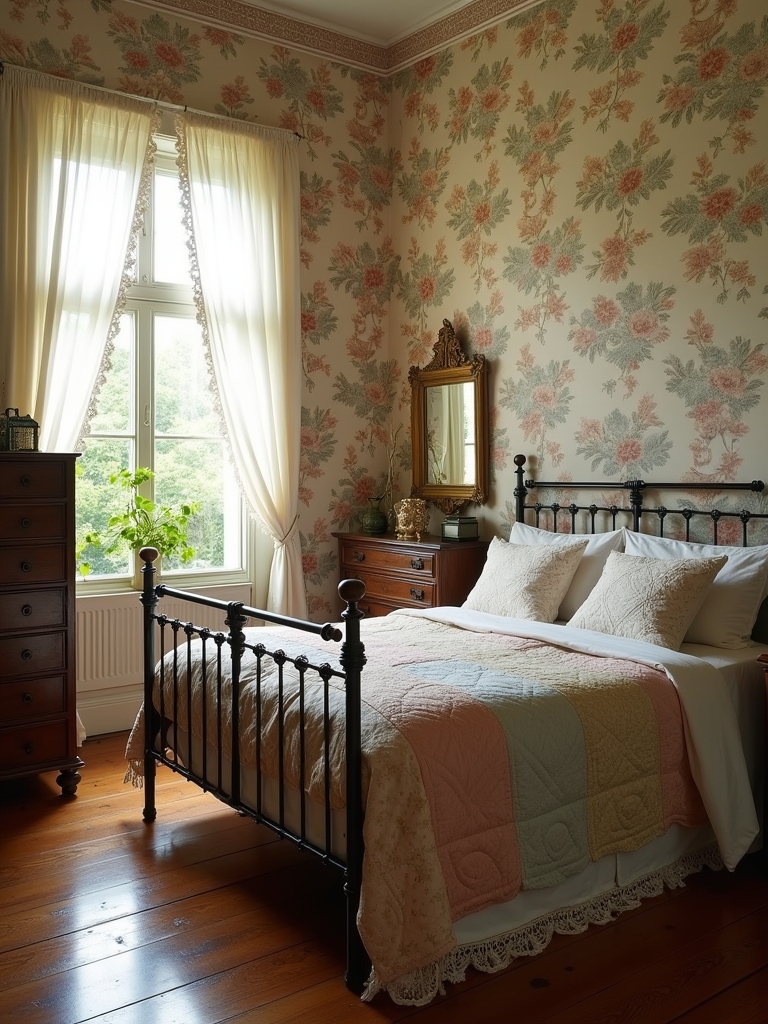 transformative vintage wallpaper design