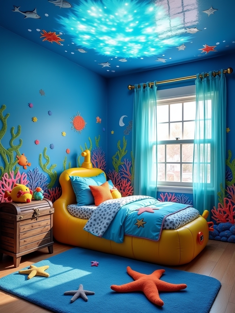 underwater ocean adventure theme