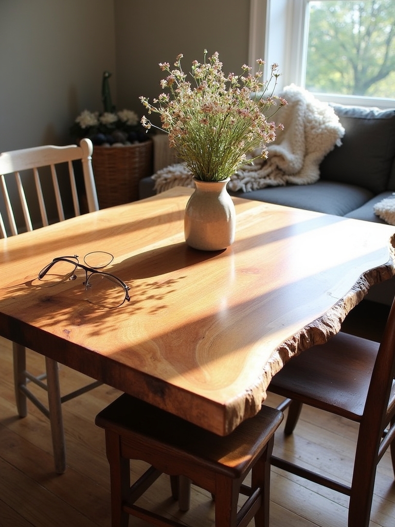 unique live edge tables