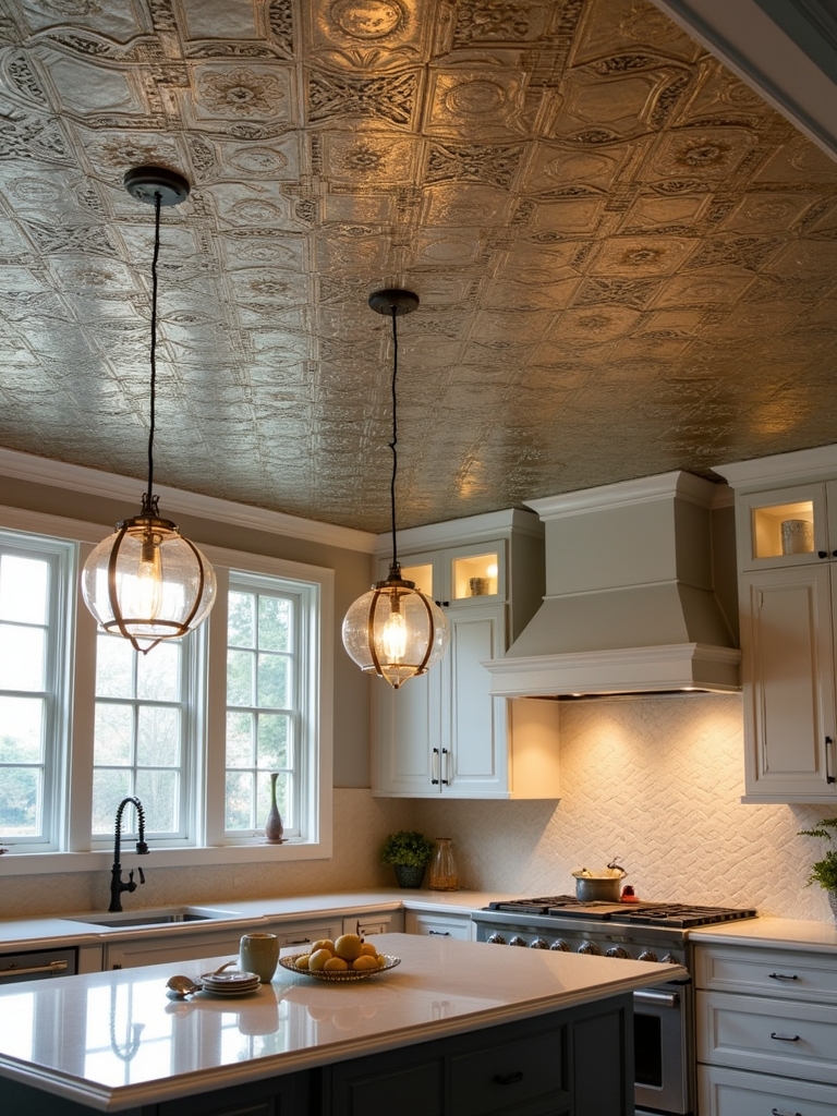 unique tin ceiling designs