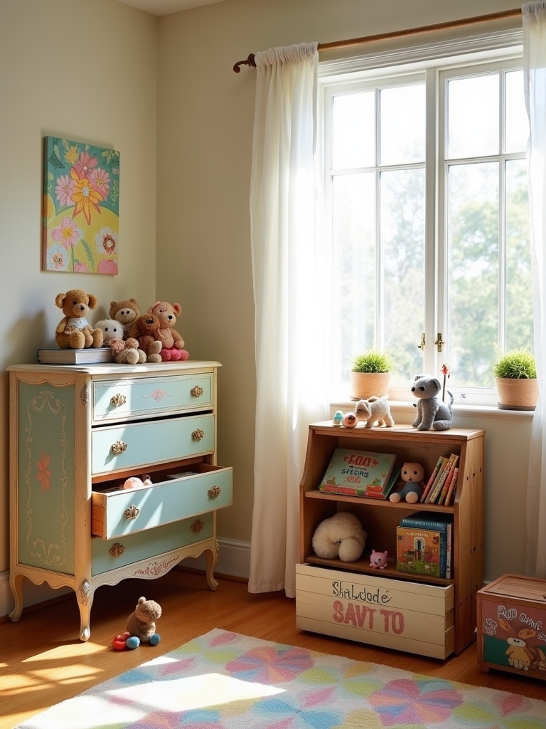 upcycle furniture for storage