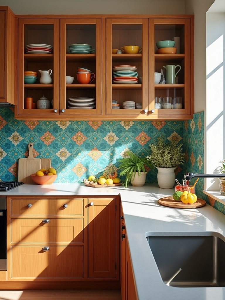 vibrant ceramic tile designs