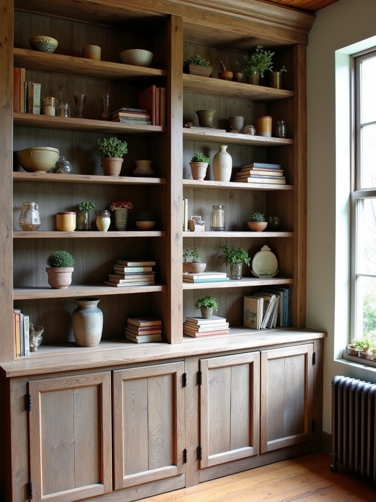 warm rustic farmhouse aesthetics