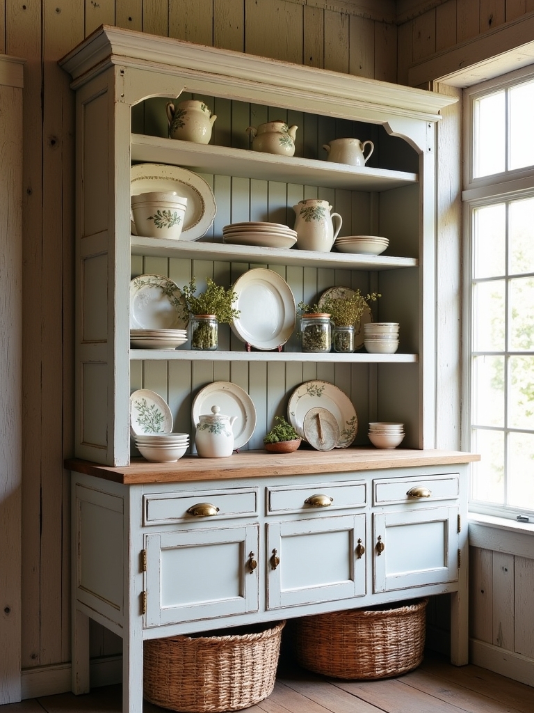 warm rustic kitchen charm