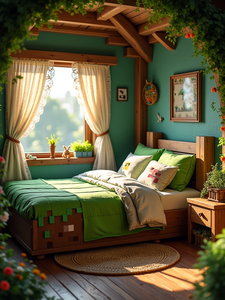whimsical fairy tale bed