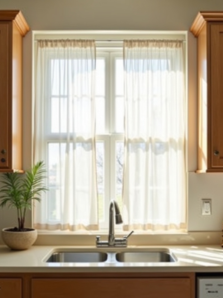 calming neutral kitchen aesthetics