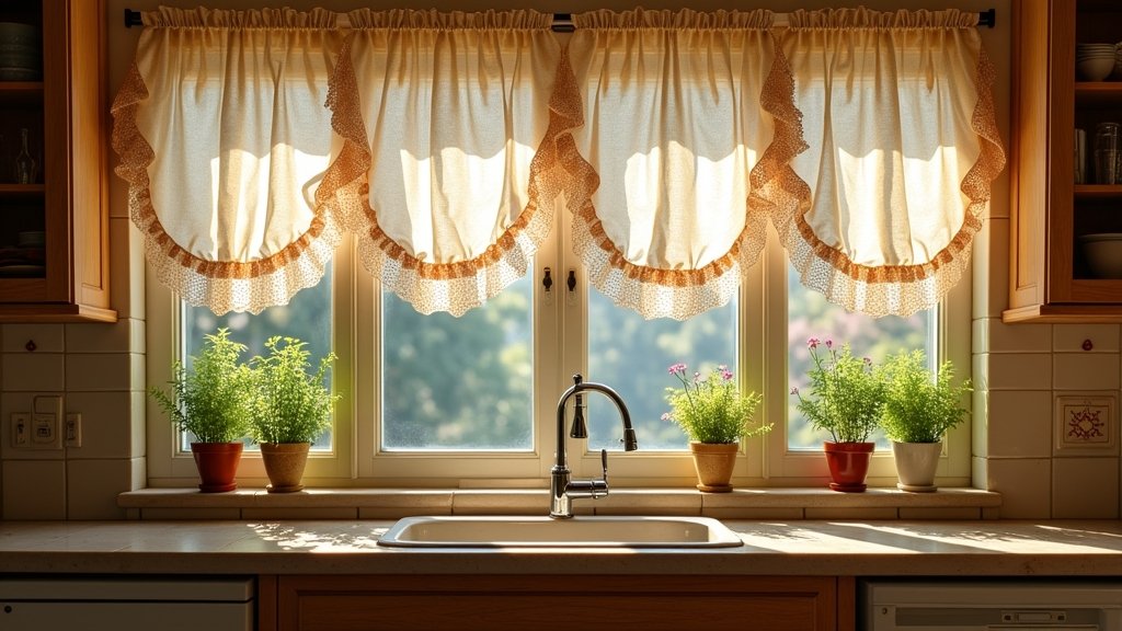 cozy kitchen curtain styles