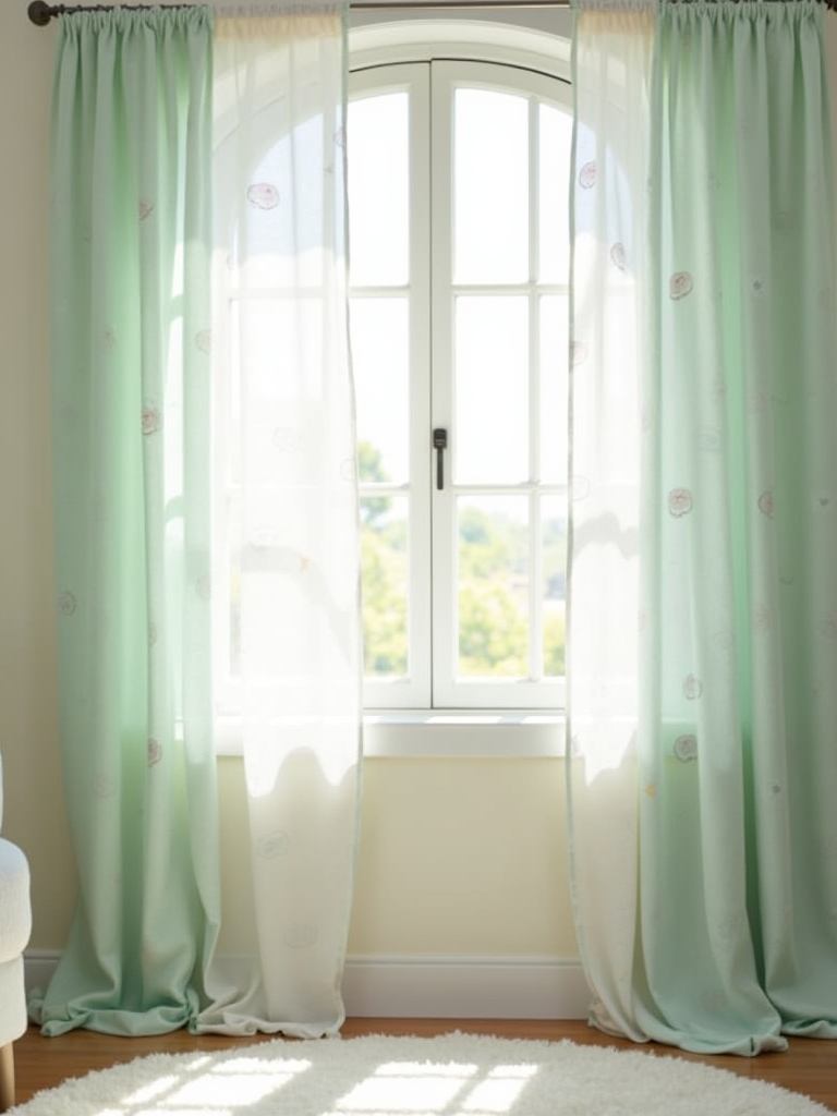 cozy textured nursery fabrics