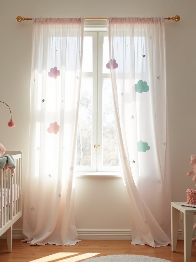 dreamy nursery cloud decor
