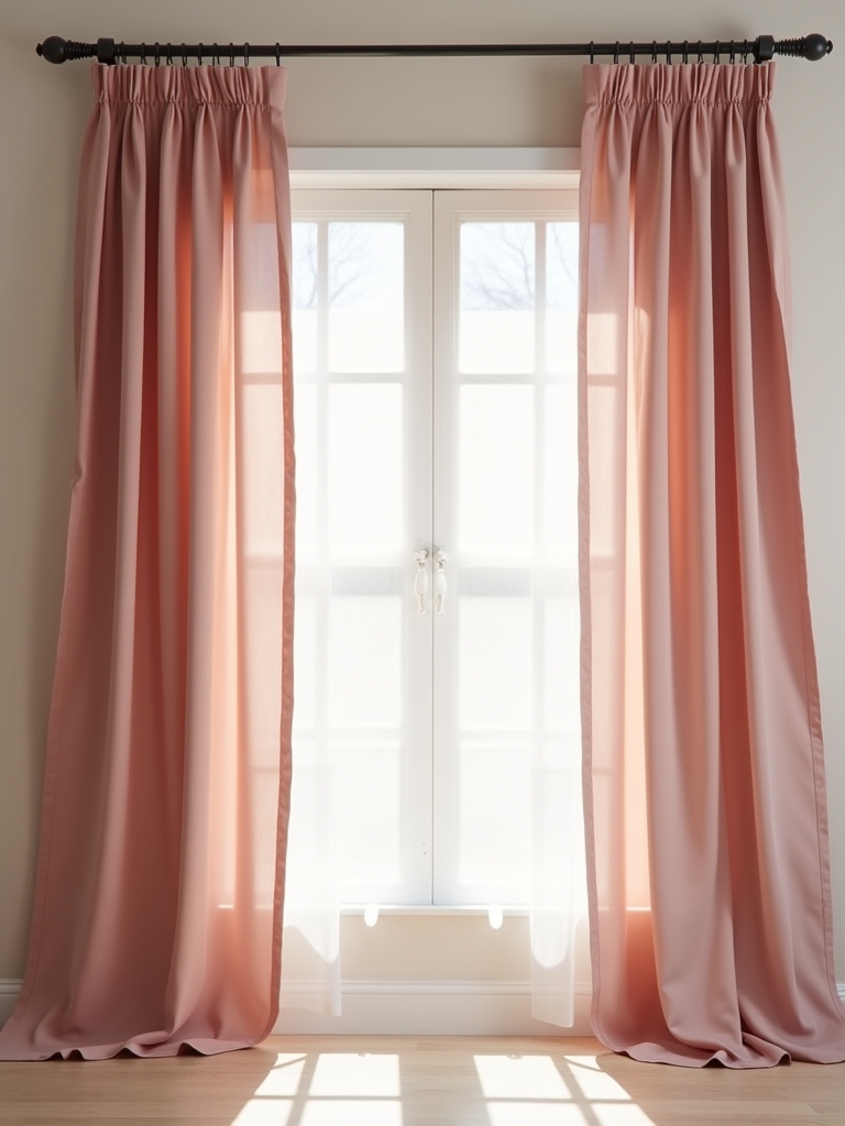 elegant durable minimalist curtains