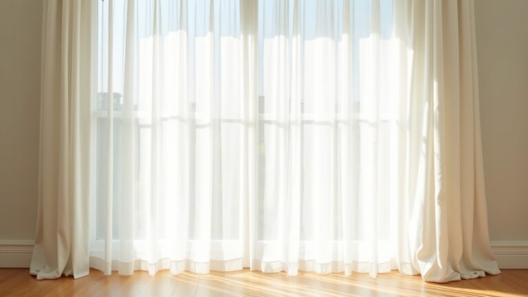 elegant white curtain options