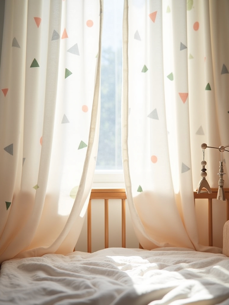 modern geometric nursery designs