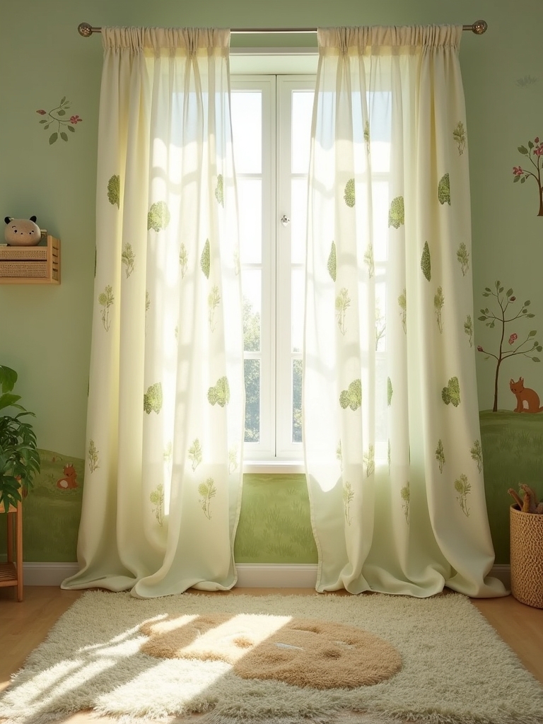 nature themed nursery decor ideas